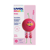 Livol Multi Kids Cherry – Vitamīni bērniem (60 košļājamās pastilas)